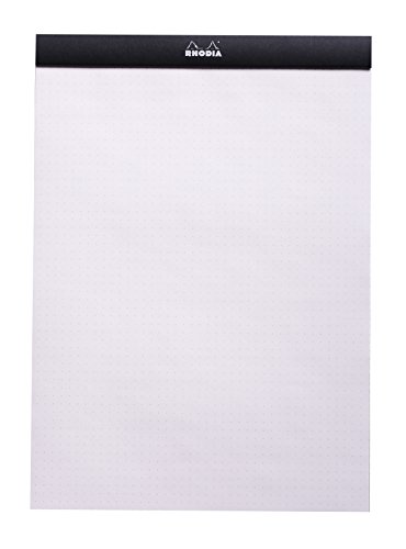 Rhodia 18559C DotPad Block Dot Grid (DIN A4, 21 x 29.7 cm, 80 Blatt) schwarz - 3