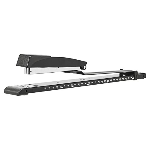 Grapadora de brazo largo extendida para papel folletos mango para alcance profundo de metal Grapadora de brazo largo extendida para papel folletos mango para alcance profundo de metal