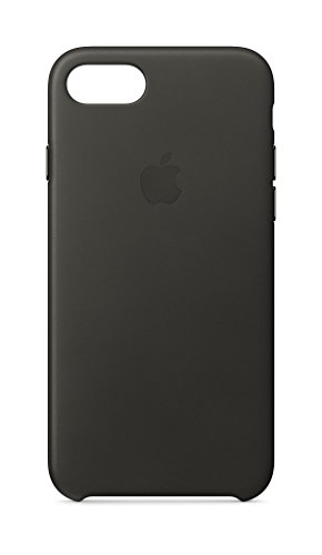 Preisvergleich Produktbild Apple iPhone 7 / 8 Lederhülle, Anthrazit