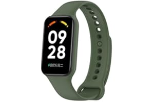 Panda Bobo Watch Strap for Xiaomi Smart Band 8 Active/Redmi Band 2, Silicone Sport Replacement Band for Xiaomi Mi Band 8 Active/Redmi Band 2