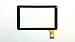 Produktbild Schwarz Touchscreen Digitizer Glas Version 2 komp. Mit Master MID901 Version 2