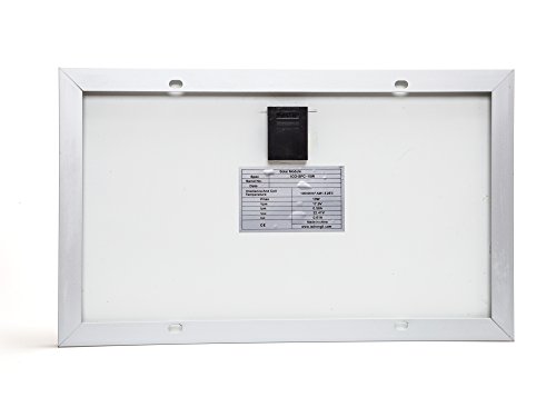 ECO-WORTHY 10 Watt Solarmodule 12 Volt Off Grid Bausatz W/ 3A Laderegler – Photovoltaik Solarpanel zum Aufladen von 12V Batterien - 3
