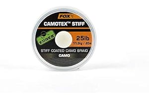 FOX INT Fox Camotex Semi Stiff Coated Camo Braid 25lb 20m (cac742)