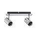 Produktbild Paulmann 66679 Spotlight Rondo max 2x10W GU10 Chrom 230V Metall 666.79 Deckenleuchte Lampe LED Deckenlampe Deckenstrahler