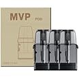 TVDC Innokin MVP Pods - 3 Pack | Built-in 0.65ohm Coil | Ideal for MTL Vaping | Compatible with 50/50 & High PG E-Liquid | 2ml Cartridge No Nicotine