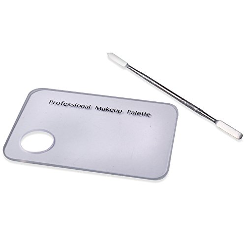 Biutee Kosmetik Make Up Palette Spatula für Kosmetik Pigment mischen 15×10 cm Schleifen Maniküre Nail Art Dekorationen Nageldesign Nagelkunst Nagel - 2