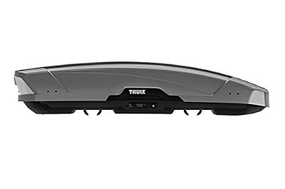 THULE 629600 Coffre de Toit Rigide Motion XT Sport 6296T, Titan Glossy Gris, Taille S