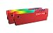 Produktbild EASYDIY RGB DDR RAM Speicher Kühlung Kühlkörper Schlauchboot mit Kühlkörper Wärmeableitung für DIY Spiel PC Übertakten Mod DDR3 ddr4-rosso-2 Pack