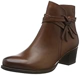  CAPRICE Damen BALINA Stiefeletten, Braun (Cognac Nappa 303), 38.5 EU