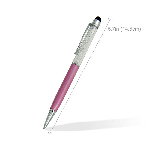 SEGMOI (TM) 6 Pack 2 in 1 dünner Kristall-Diamant-Stylus und Tinte Kugelschreiber für iPhone 4S 5 5S 5C 6 6 6S Plus-iPad 2 3 4 mini Air Samsung HTC LG Huawei XIAOMI - 3