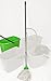 Produktbild 2 Stück Wischmop set 10 Liter Eimer 110 cm Kinder Mop Putz Set Bodenwischer - GRÜN