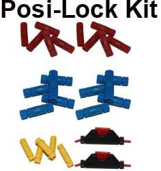Posi-Lock Connectors Kit- Superier In-Line Splices with Just Hand Tightening