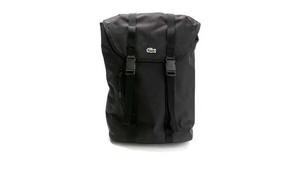 lacoste flap backpack
