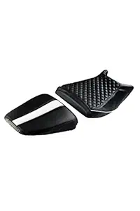 Cameo Sports Twin Bike Seat Cover Black and White for KTM Duke KTM Duke 390