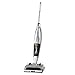 EVERTOP Stabsaubsauger 3 in 1 Reinigungsmaschine 3+1 Funktionen: Besen, Sauger, Wischer, Handstaubsauger, 180° drehbar Stab, 30 min kraftige Leistung, 2 Stufen, 1800-2300 pa (Silber)