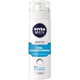 Nivea Men Rasierschaum Sensitiv Cool 200 ml, 4er Pack (4 x 200 ml)