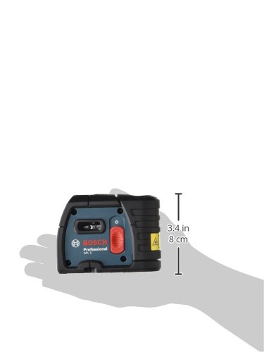 Bosch Professional GPL 5, 30 m Arbeitsbereich, ± 0,3 mm/m Nivelliergenauigkeit, Schutztasche, Multifunktionshalterung, 3 x 1,5-V-LR6-Batterien (AA) - 7