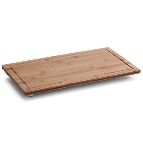 Zeller 25324 Herdabdeck- /Schneideplatte, Bamboo / 50 x 28 x 4