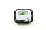 DIGITAL LCD PEDOMETER STEP WALKING JOGGING RUN COUNTER DISTANCE FITNESS BLACK