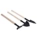 Produktbild starnearby 3 Mini Garden Tools Harrow Spaten Schaufel Blume gepflanzt Werkzeug Set Kinder Spielzeug