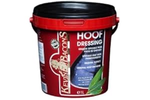 KEVIN BACON'S Kevin Bacon’s Hoof Dressing Black Huffett Lorbeerbalsam mit Weinrebenasche zur Hufpflege 1l