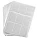 Produktbild Yosemy 60 Seiten Pro 9-Pocket Leere Transparent Sammelmappe,540 Pockets Sammelkarten, Album Ordnerseiten für Trading Cards z.B. für Magic, Pokemon Karten