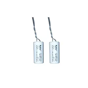 2.5 mfd Capacitor for Ceiling Fan & Mini Cooler Motor (2pcs, Match mfd & Buy)