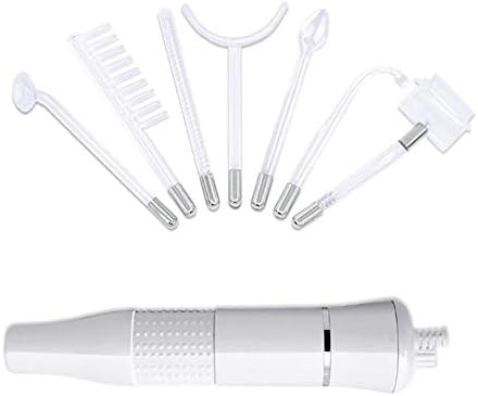 Portable 7 HF,XBCC stab High Frequency Face device face skin massager for skin aging/Acne/Hair Loss/Wrinkle Reduction and Body Beauty Care-Red light