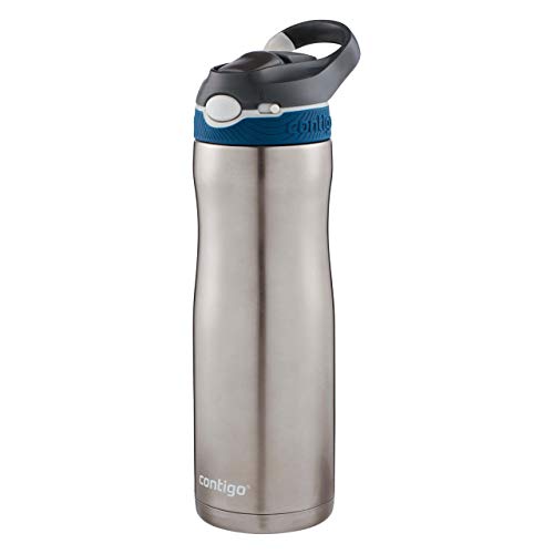 Contigo Leak Proof Ashland Outdoor Bottle available in Silver - 590 ml Contigo Leak Proof Ashland Outdoor Bottle available in Silver - 590 ml
