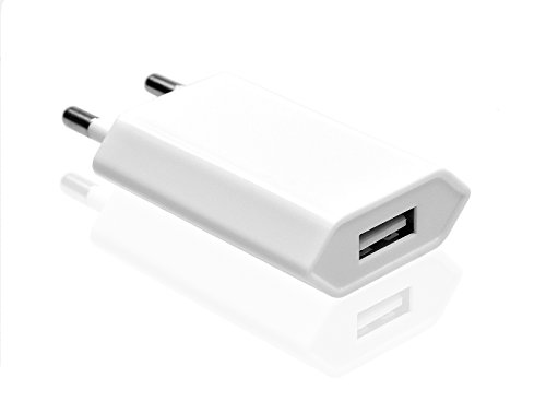 iProtect 4 in 1 KFZ Set in weiß mit 2x Micro USB 2.0 Datenkabel u Netzteil u KFZ Adapter Autoladegerät für MEDION LIFETAB S10334 MD98811 - 5