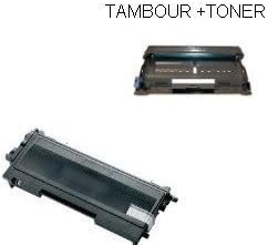 Encre Breiz Pack Drum Unit DR2200 (12,000 Pages) + TN 2010 TN2010 Toner Cartridge (High Capacity 5,200 Pages) for use with Brother DCP 7055,7055 W, 7057,7057e; hl-2130,2132,2135 W2135 W, 2240,2240d, 2250DN, 2270DW TAMBOUR+TONER 2010