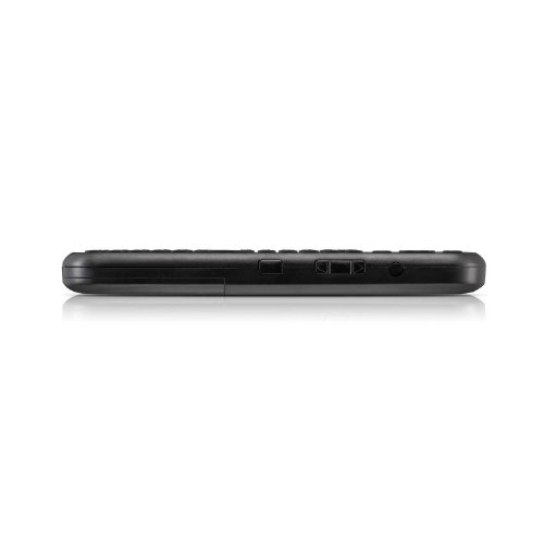 TeckNet Bluetooth Mini wireless schnurlos kabellose deutsche Handheld-Tastatur Keyboard für MacOS 10.x oder höher / Linux Debian 3.1 / PC / HTPC / Google Android TV mit Touchpad, Maus und LED - 4