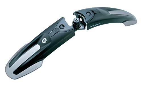 Topeak Defender M1/M2 Set Mountainbike Schutzbleche für Lange Radtouren auf Dem Berg. Kompatibel zu Manitou Gabeln mit Sekundenschnelle Montage und Demontage, Black, One Size - 2