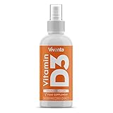 Vitamin D Oral Spray - 3,000iu X 365 Servings Of Vitamin D3 | 60ml - 4x Size | Fresh Orange Flavour | 1 Year Supply | 60ml Bottle