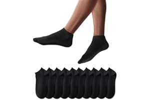 LW LUXOTTICA DI LEWIS 10 Pares Calcetines Tobilleros Hombre - Calcetines Tobilleros Mujer - Calcetines Hombre Cortos - Calcetines Mujer Cortos