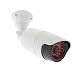 Produktbild Eurosell Premium Kameraattrappe Kamera Dummy Attrappe Infrarot LED IP44 Wand Decke Außen