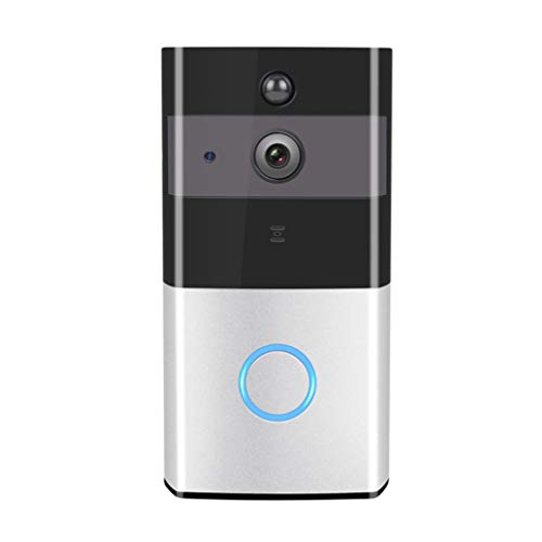 Preisvergleich Produktbild WTTHCC Smart Home Video Visuelle Intercom-Kamera Drahtlose WiFi-Türklingel PIR Bewegungserkennung