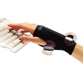 Preisvergleich Produktbild SmartGlove Wrist Wrap, Medium, Black by Imak