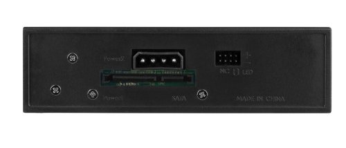Icy Box IB-128SK-B 5,25″ Wechselrahmen für 1x 3,5″ (8,9 cm) SATA III HDD mit 40 mm Lüfter, abschließbar schwarz - 4