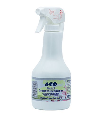 AGO ® Grabsteinreiniger 500ml im Handsprüher / reinigt Selbsttätig / ohne Schrubben