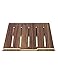 Produktbild Laptopständer aus Holz, stabiles und stabiles Regal - Ideal für Tablets Halterung Buchhalter 24.6CM X 22.3CM X 7.5CM (Farbe : Brown)