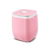 lavadora jata antigua nueva  L&WB Mini Eléctrico Ropa Lavadora Superior De Carga Semi-Automática 2,0 Kg Lavadora + 1.5 Kg Secador Sola Bañera De Secado 150W,Pink