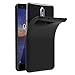 Produktbild Conie Backcover für Nokia 3.1 2018 Silikon Schutzhülle im Basic Design Cover Hülle aus TPU Schwarze Rückschale