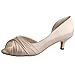 Produktbild SERAPH MW632 Damen Braut Stiletto Absatz Pumps Satin Peep Toe Abend Prom Hochzeit Schuhe,Ivory,39EU