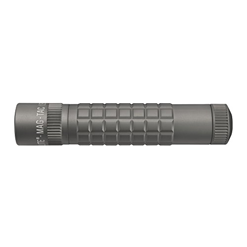 Mag-Lite Mag-Tac LED-Taschenlampe im Tactical-Design, Plain Bezel, 310 Lumen, 13.2 cm mit 3 Modi, grau SG2LRG6 - 2
