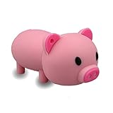 Prime No17600020016 Hi-Speed 2.0 USB-Sticks 16GB Dackel Schwein Peggy rosa