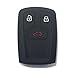 Produktbild Silikonhülle für Audi 3 Tasten Keyless-Entry Fernbedienung (Siehe Fotos) A4 A5 A7 A8 B9 C8 D5 Q5 Q7 SQ5 SQ7 TT TTS TTRS R8 S4 S5 S8 RS4 RS5 F5 FY 4M (Nero)