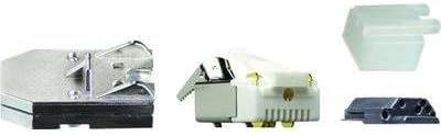 Yamaichi RJ45 jack CAT5 EMI Stecker, gerade Pole: 8P4C Y-CONKIT-15 Metall Y-CONKIT-15 1St.