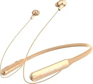 Techfire M-31 Wireless Bluetooth In Ear Neckband Headphone with Mic (Gold)