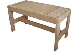 FINTEC SAUNA- UND WELLNESSTECHNIK GMBH Saunabank Erle Gr. II: LBH 62x35x40 cm